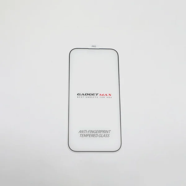 Gadget Max iPhone 14 Pro/15 (ANTI-FINGERPRINT PREMIUM 2.5D SKILL FULL COVER TEMPERED, GAMER FAVORITE) Matte Tempered Glass