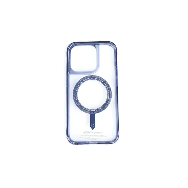 Skinarma iPhone 15 Pro Saido With Interchangeable Side Clear Buttons With Magsafe Charge Cover