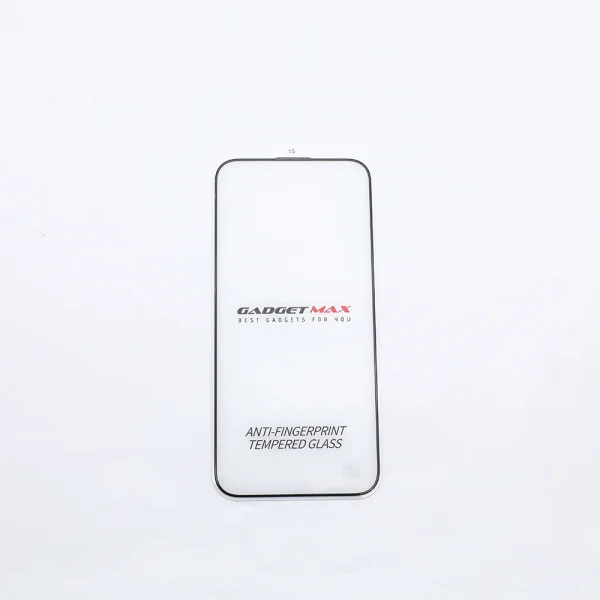 Gadget Max iPhone 15 Pro Max 6.7" (ANTI-FINGERPRINT PREMIUM 2.5D SKILL FULL COVER TEMPERED, GAMER FAVORITE) Matte Tempered Glass