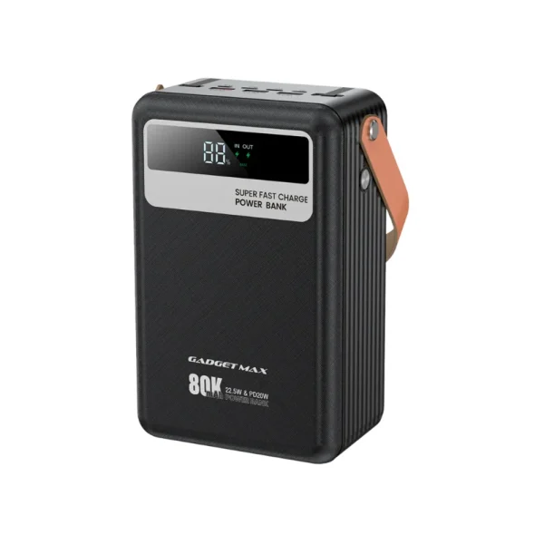 Gadget Max Ray PD 80000mAh Power Bank