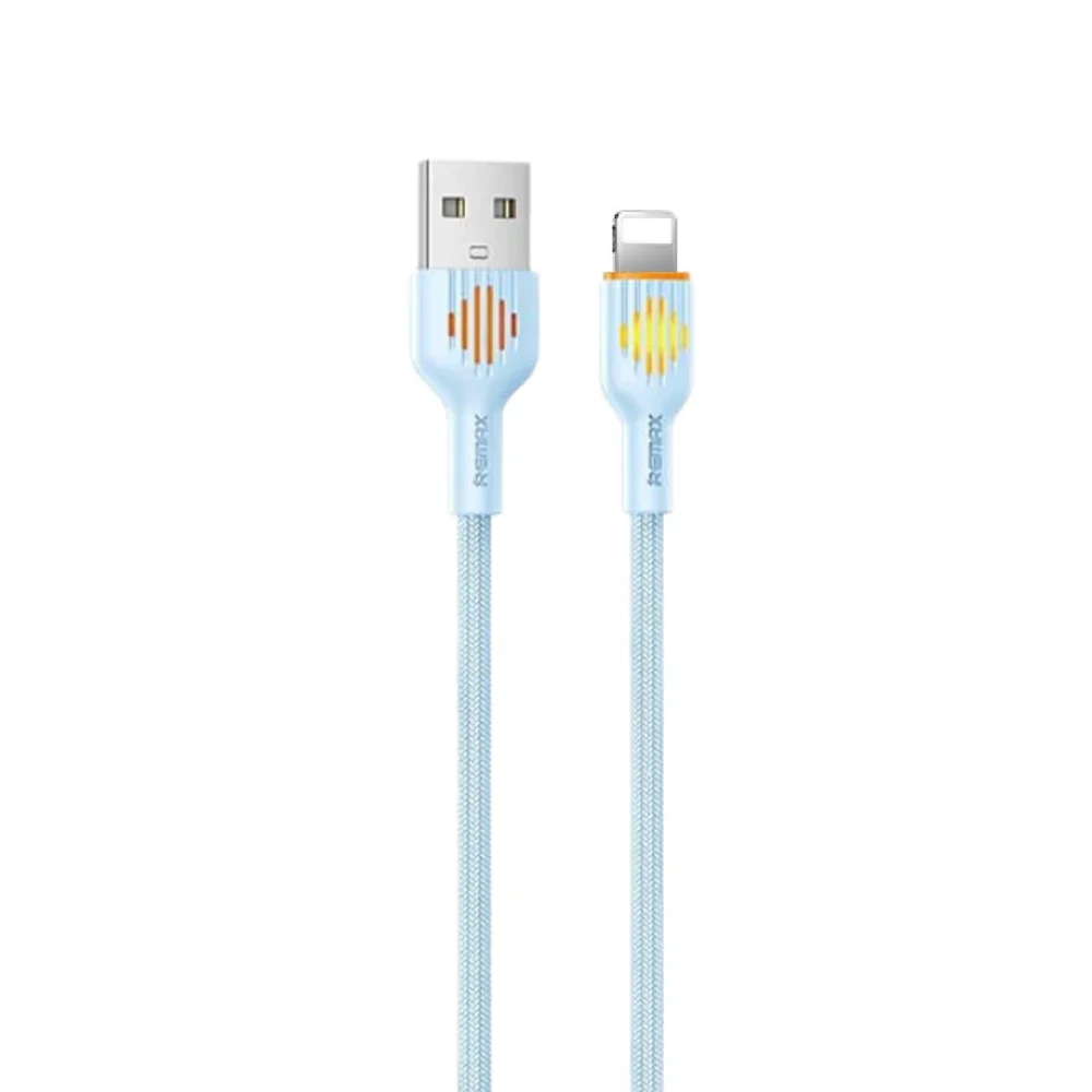 Remax RC-C121i (Moka Series) Lightning Cable_Blue Image
